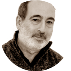 Oscar's circular Photo in Black and White